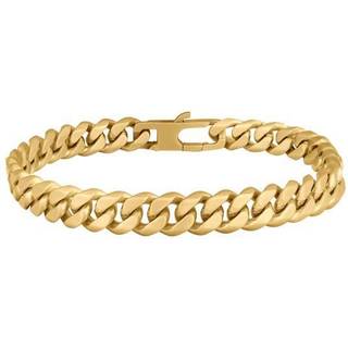 Son of Noa - Herrearmbånd i børstet forgyldt stål 19-23 cm.