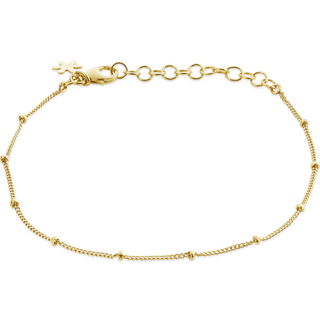 Susanne Friis Bjørner Panser Armbånd 18 kt. Forgyldt Sølv 1831-2-20 - Dame - 925 Sterling Silver