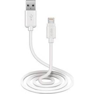 SBS lightning kabel 1 m - hvid