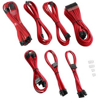 CableMod C-Series Pro ModMesh 12VHPWR Cable Kit for Corsair RM, RMi, RMx (Black Label) - red -> Forventet levering: 1-2 hverdage