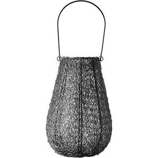 Muubs Kumo Lanterne 30 Cm - Lanterner & Marschallholdere Stål Wire Sort - 9190002201