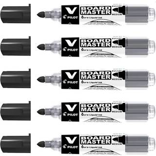 PILOT whiteboardmarkere refill, streg 2,3 mm, sort, 5stk./ 1 pk.