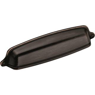 Amerock | Skabskoptr?k | Olie gnidet bronze | 5-1/16 tommer (128 mm) Center-til-centre | Statur | 10 pakke | Skuffet tr?k | Skuffeh?ndtag | Skabs