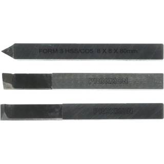 Proxxon gevinddrejestål, 3 dele HSS - 24540