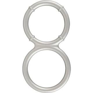 You2Toys Metallic Silicone Cock and Ball Ring