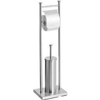 Toiletrulle stander med børste