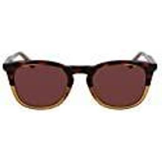 Calvin Klein Unisex CK23501S 220 Solbriller Acetat Havana Brun Geometrisk Normal Normal