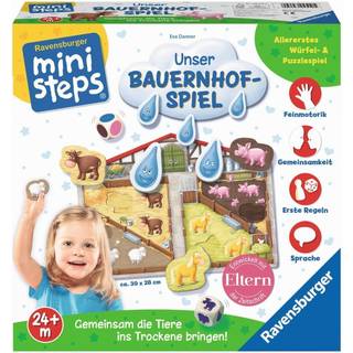 Ravensburger ministeps Vores bondegård Spil