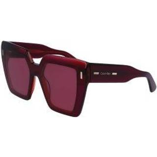 Calvin Klein Kvinde CK23502S 616 Solbriller Acetat Violet Violet Firkantet Normal Normal