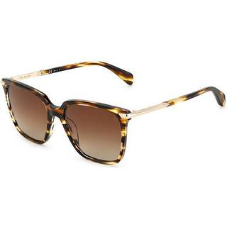 Rag & Bone RNB1066/S GMV/LA 55 Solbriller Kvinder Brun - Brown Pattern - 55mm