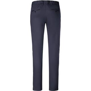 Alberto Herren Cotton Hose blau Slim Fit