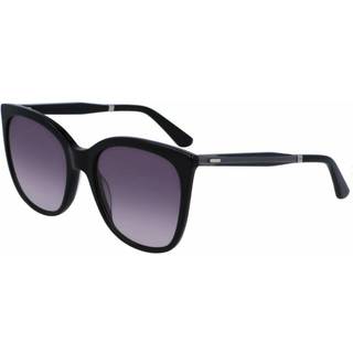 Calvin Klein Kvinde CK23500S 001 Solbriller Acetat Sort Grå Firkantet Normal Normal