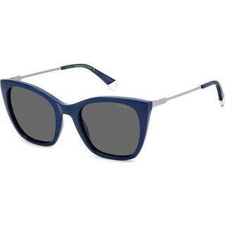 Polaroid PLD 4144/S/X Polarized PJP/M9 52 Solbriller Kvinder Blue - Blue - 52mm