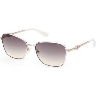 Guess Kvinde GU7884 21P Solbriller Metal Hvid Grøn Sommerfugl Normal Skygge