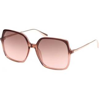 MAX&Co Kvinde MO0010 FUSCA 74F Solbriller Injiceret Rosa Brun Firkantet Normal Skygge