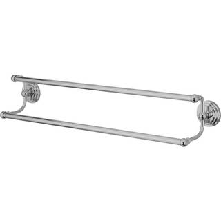 Kingston Brass BA2713C Milano 24 """" Dobbelt håndklædestang Poleret krom