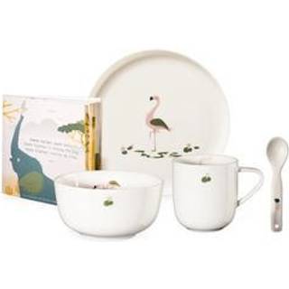 Kids tableware set - 5pc - Flamingo