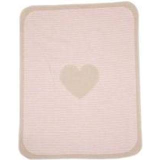 David Fussenegger Juwel Babytæppe 70x90 Cm Heart Light Pink - Babytæpper Bomuld Rosa - 62661479
