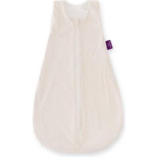 Träumeland LIEBMICH Sleeping Bag, GOTS Certified, 1.0 TOG - Beige Leaves 90 cm