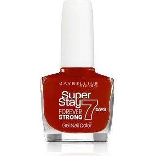Maybelline Super Stay Forever Strong 7 Days Neglelak - Rød