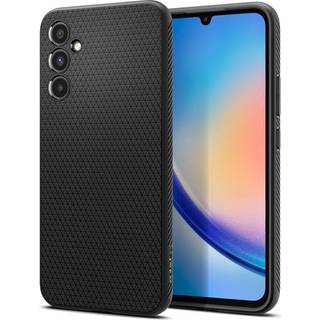 Samsung Galaxy A34 5G Spigen Liquid Air Bagside Cover - Sort