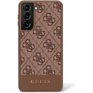 Guess Hardcase 4G stripe collection Samsung Galaxy S23 - Brun