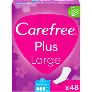 Carefree Plus Large Fresh Scent trusseindlæg 48 stk. - 48 stk.