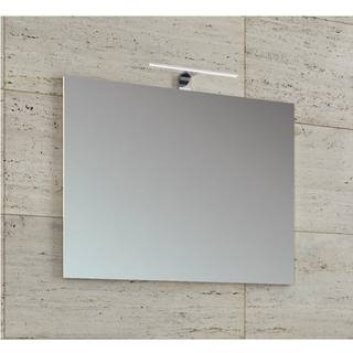 VCB2 badspejl spejl 60 cm inkl. lys hvid.