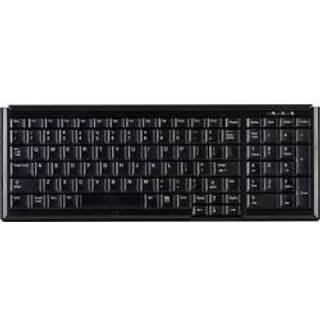 Cherry Active Key AK-7000 - keyboard - G - Tastatur - Tysk - Sort