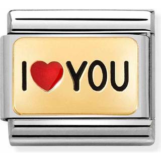 Nomination I Love You Heart Charm - Gold