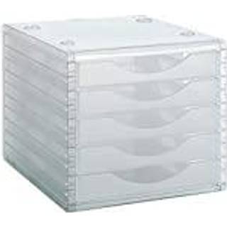 Archivo 2000 Modulært arkiveringsskab Archivo 2000 ArchivoTec 5 skuffer Gennemsigtig 34 x 27 x 26 cm