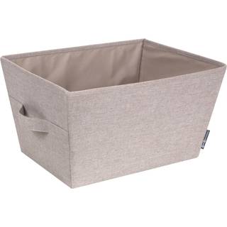 Stofkurv - Beige - 45cm x 34cm x 25cm - Carrie