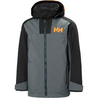 Helly Hansen JR Terrain Skijakke, Storm, 128