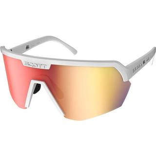 SCOTT Sport Shield Cykelbriller Mathvid/Rød Krom