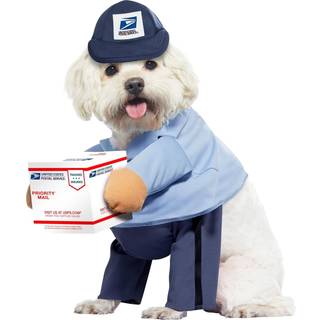 US Mail Carrier Pup Dog Costume Large