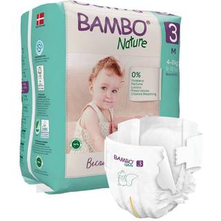 Bambo ECO Nature børne bukseble svanemærket Str.3, 4-8 kg