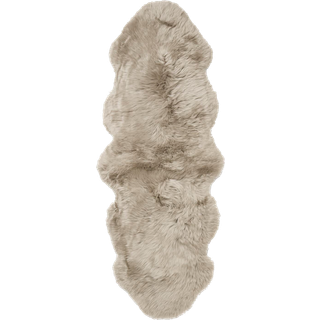 Skinnwille, Gently Fåreskind 60x180 cm Taupe