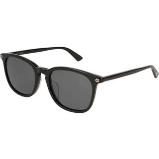 Gucci GG0154SA Asian Fit 001 53 Solbriller Mænd Black - Black - 53mm