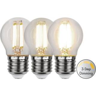 Star Trading LED-pære E27 G45 Clear 3-step memory 354-92-1