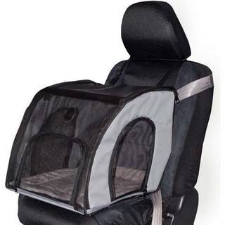 K&H Pet Products Lukkede hundehundkattes?det rejsesikkerhedsselskab til k?ledyr Hund rejsebils?de Soft -sidet overd?kket katteb?rer Vaskbar pude