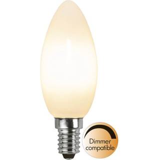 Star Trading - LED LAMP E14 C35 UPAQUE FILAMENT RA90 - 5,0W - 3000K - dæmpbar