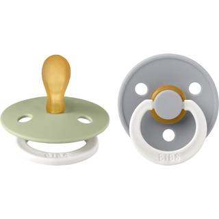 BIBS Colour Latex Symetrisk Sage GLOW/Cloud GLOW - Flere størrelser
