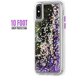 Case -mate - iPhone XS -sag - Glow Waterfall - iPhone 5.8 - Purple Glow CM037714