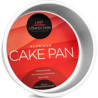 Sidste konfekt 7 """" x 3 """" Aluminium Round Cake Pan - Professionel bageri