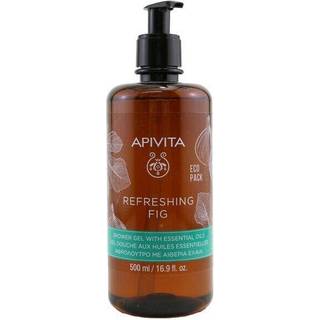 Apivita Refreshing Fig Shower Gel Opfriskende brusegel Med essentielle olier 500 ml - 500 ml