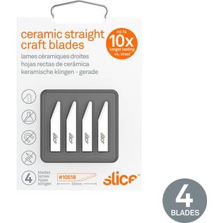 Slice® Knivblade. Lige med rund ende 10518