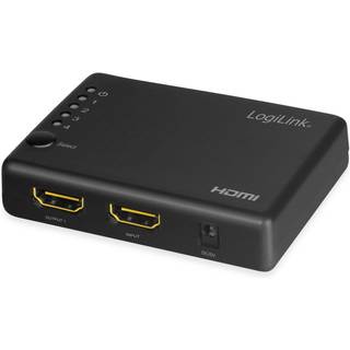 LogiLink HDMI splitter 1x4-Port 4K/30 Hz HDCP CEC slim