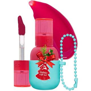 I'm Meme Water Gel Tint - Color Key Ring | Gave meget pigmenteret langvarig rejsevenlig læbefarvning 06 min kirsebær 0,09 oz