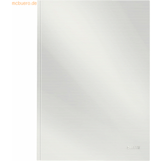 Leitz Notebook Solid Hardcover A4 Ruled 90 gram 80 sheets White