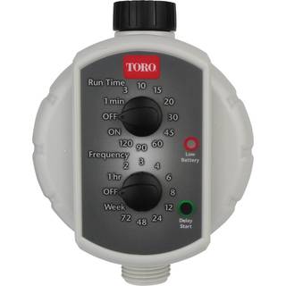 Toro 53453 Low-Pressure Tap Timer Light Gray